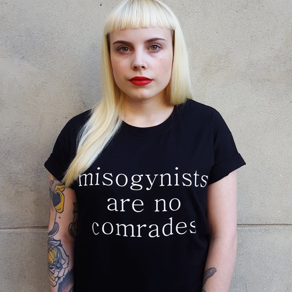 Misogynists Are No Comrades - Shirt Black