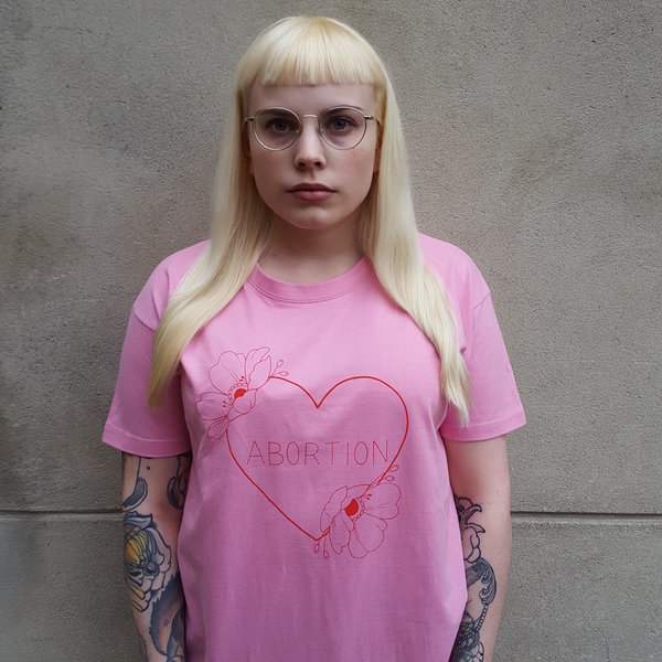 Abortion Shirt (pink)