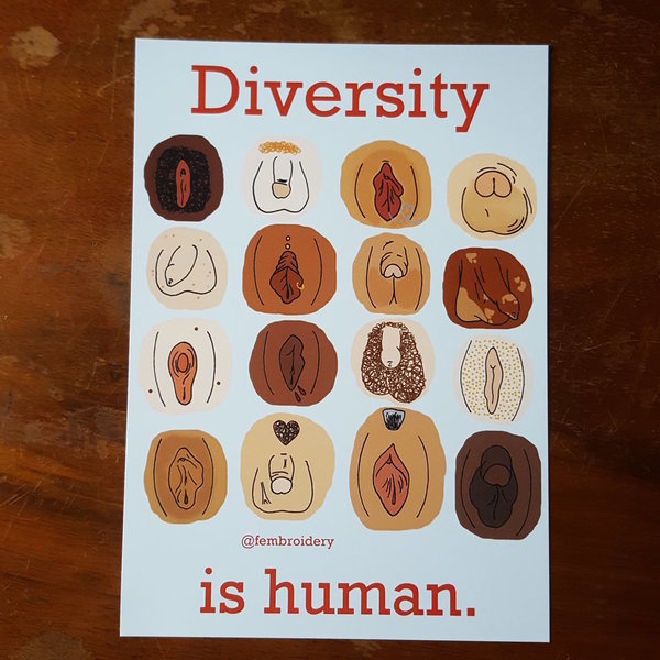 Diversity is human - Genitals