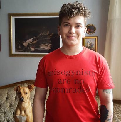Misogynists are no comrades - T-Shirt rot