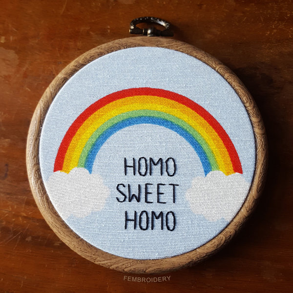 Homo Sweet Homo Regenbogen